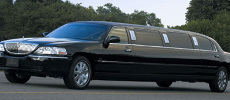 San Antonio black stretch limo